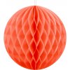 Papierová guľa oranžová 20cm