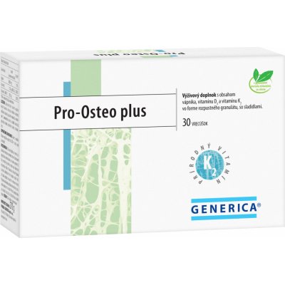 Generica Pro-Osteo plus vrecúška 30 ks