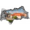 Nálepka 3D diera samolepiaca Krakov, poľsko 95x73 cm