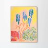 Moikka Plagát Blue Lady by Stine Belden Røed 70x100cm