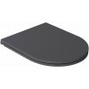 Isvea Isvea, INFINITY WC sedátko SLIM, Soft Close, Easy Take, antracitová, 40KF0522I-S