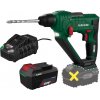 Parkside® Aku vŕtacie kladivo 20 V Pabh 20-Li D4 + Akumulátor 20 V/4 Ah + Rýchlonabíjačka 20 V/4,5 A (800013200)