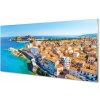 Nástenný panel Grécko Morské pobreží mesto 100x50 cm