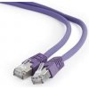 Gembird PP6A-LSZHCU-V-2M patch, S/FTP, Cat. 6A LSZH, 2 m, fialový
