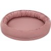 COTTON & SWEETS Detské hniezdo okrúhle Basic II. - Blush