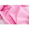 Vaflovina 100% bavlna - baby ružová - šírka 155 cm