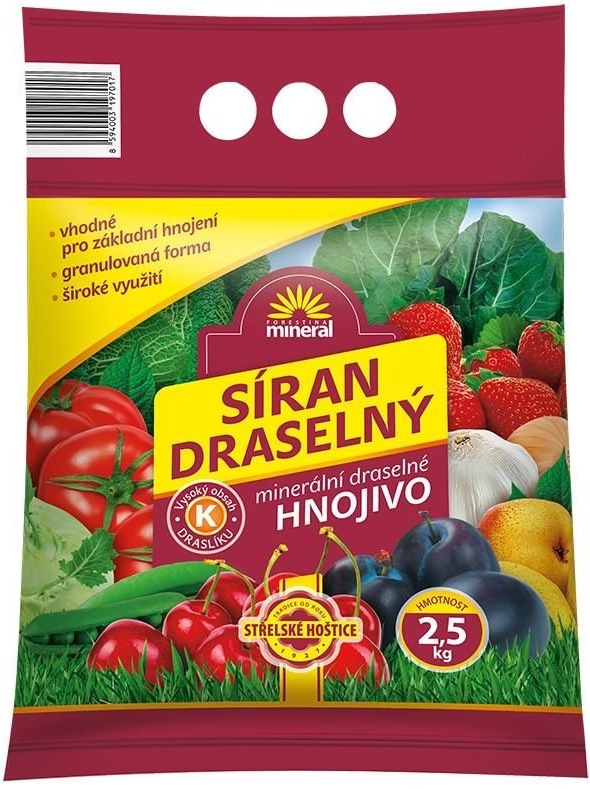 Forestina Síran draselný MINERAL 2,5 kg