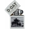 Zapaľovač Zippo D-Day tank Sherman - strieborný