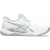 Dámska obuv na badminton/squash Asics Gel-Tactic 12 - white/pure silver (39,5)