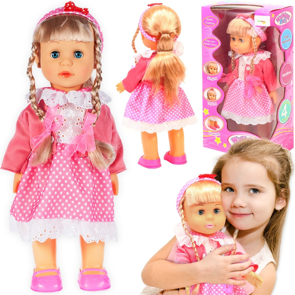 Majlo Toys Chodiaca a hovoriaca Belinda 42 cm