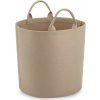 BagBase Úložný koš BG 728, plstěný COT52072812001-sand S Písková