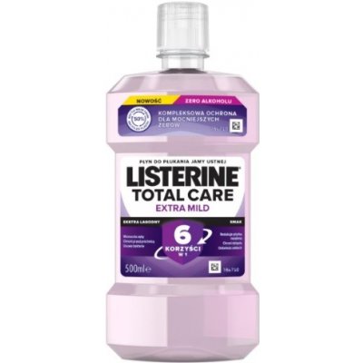Listerine, Ústna voda Total Care Extra Mild 500 ml