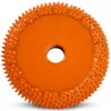 Obvodova ihličkova rašpľa priemer 50mm brúsna širka 6,4mm, Drsnosť Ihličiek Saburrtooth USA Oranžová - Extra Hrubá