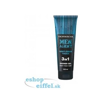 Dermacol Men Agent Gentleman Touch sprchový gél 3v1 250 ml