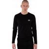 Alpha Industries Pánske Tričko s dlhým rukávom Back Print Heavy LS-C Čierna M