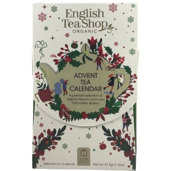 English Tea Shop Adventný kalendár Biela krabička 24 sáčkov