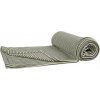 Kaarsgaren Letná deka bambusová prúžok cm Šedo zelená