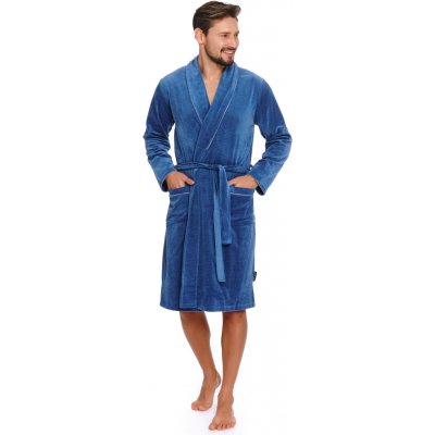 Doctor nap dressing gown blue