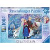 Puzzle Ravensburger 136100 Disney Ľadové kráľovstvo třiptící sa sneh (4005556136100)