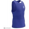 Compressport Pro Racing Singlet tielko Dazz Blue