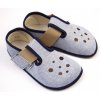 Pegres barefoot papuče BF03 modrá
