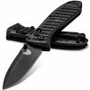 Benchmade 575BK-1 MINI PRESIDIO II Black malý taktický nôž 8 cm, celočierny, CF-Elite, Axis