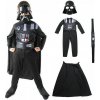 FunCo Detský kostým Star wars Darth Vader s doplnkami 122 – 134 L OPBH1825