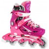 Kolečkové brusle NILS Extreme NA1055 BLAZE růžové