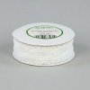 Stuha čipkovaná - 4,57m(5 yardov) x 3 cm : biela