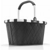 Nákupný košík Reisenthel Carrybag - 22L - čierny prešívaný