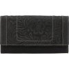 Kožená peňaženka čierna so vzorom - Tomas Mayana čierna