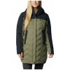 Dámska zimná bunda Columbia Mountain Croo™ III Mid Down Jacket Veľkosť: L / Farba: čierna/zelená