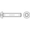 TOOLCRAFT TO-5381037 šošovkové skrutky M5 35 mm vnútorný šesťhran nerezová ocel A4 500 ks; TO-5381037