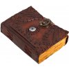 Leather Journals Kožený zápisník Oko prozřetelnosti, s přezkou
