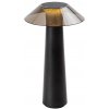 RABALUX Záhradná stolová lampa na dotykové zatemnenie Assen – čierna, IP44