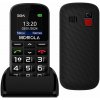 Tlačítkový telefon pro seniory Mobiola MB200 černá MB200BLK (MB200BLK)