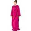 Deka-Župan - deka s rukávmi, fuksia polar