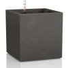 Kvetináč Lechuza Canto Color Low 30cm all-in-one set rôzne farby grafitová čierna