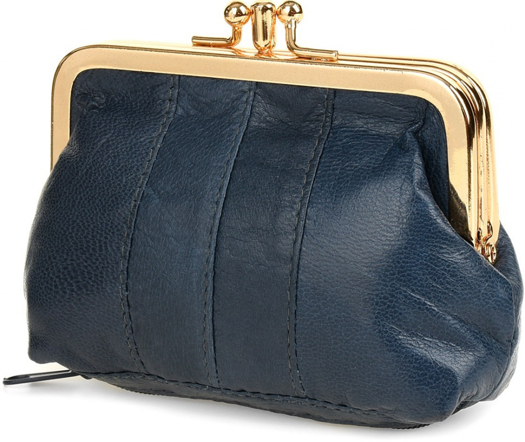 Beltimore B47 dámska peňaženka na drobné modrá
