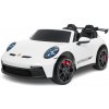 RAMIZ Elektrické autíčko 911 Porsche GT3 - dvojmiestne, biele - 4x200W - 24V/10Ah - 2026