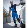 ARDON Pracovné nohavice s náprsenkou ARDON®4Xstretch® modré Farba: modré odtiene, Veľkosť: 46