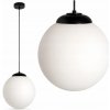 Závesná lampa LED-ONE Sklenené tienidlo GUĽA 1-bodové svietidlo E27