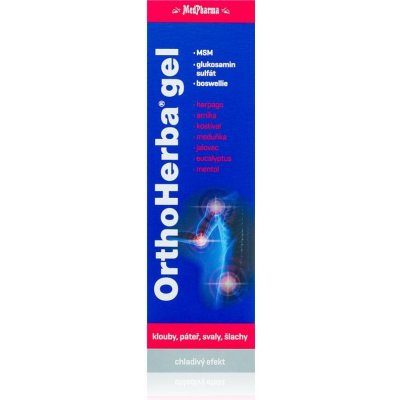 MedPharma OrthoHerba gel chladivý gél na svaly a kĺby 150 ml