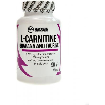 MaxxWin L-Carnitine Guarana Taurine 90 kapsúl