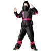 Ninja red - kostým - výška 116 cm