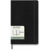 Moleskine 18-mesačný diár 2025-26 - mäkké dosky A5, týždenný, čierny