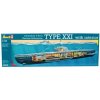 Plastový model ponorka REVELL 05078 - Deutsches U-Boot Typ XXI (1:144)