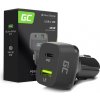 Green Cell CAD33 autonabíjačka USB-C Power Delivery + USB Quick Charge 3.0