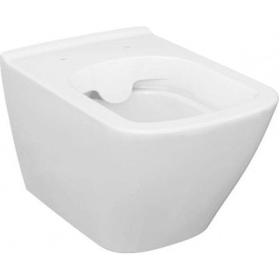Cersanit S701-405 SET B220 záchodová mísa nástěnná City Square Clean On + pomalé zavírání Slim sedátko (CE.KRCIT.MW-CITY-SQUARE-SLIM/SET)