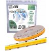 LED PÁSKA COB 24V super výkonná 18w/m 1800 lm/m NEON linka DOUBLE studená 1M